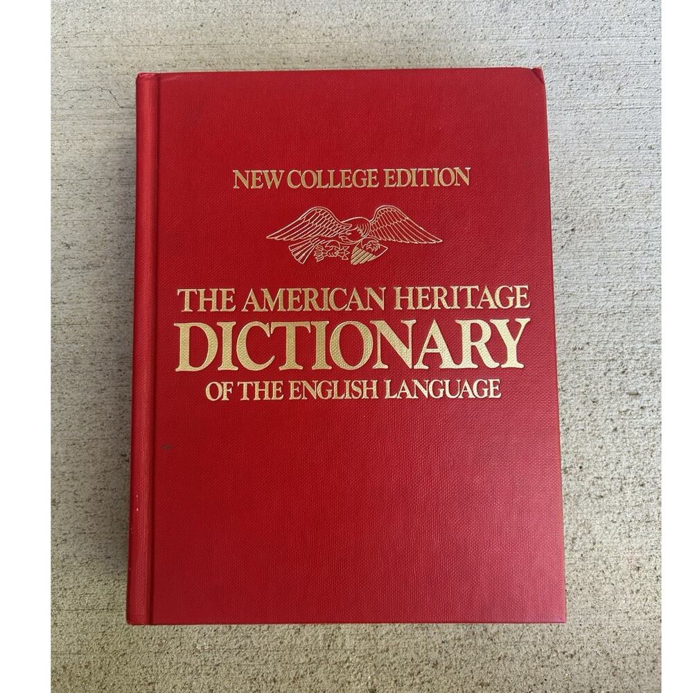 The American Heritage Dictionary New College Edition Hardcover Book